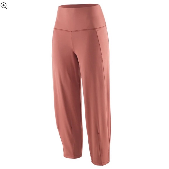 Patagonia NetPlus High Rise Leggins Relaxed Fit Women Size l, Mauve Athletic Pan - Picture 2 of 7